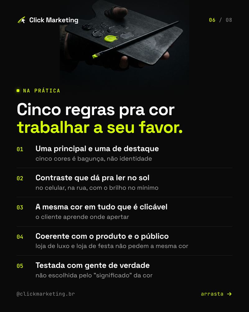 Cinco regras pra cor trabalhar a seu favor.